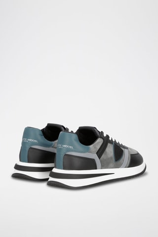 Baskets en cuir - Gris foncé
