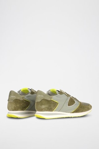 Baskets en cuir - Vert