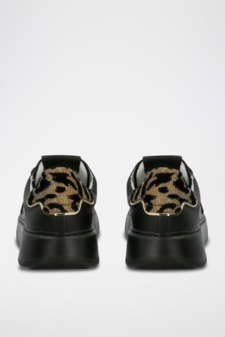 Baskets en cuir - Noir