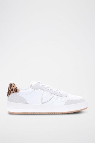 Baskets en cuir - Blanc