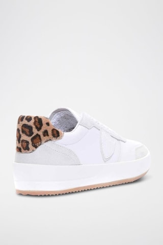Baskets en cuir - Blanc