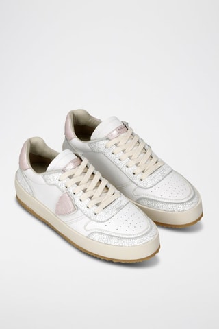Baskets en cuir de chèvre - Blanc