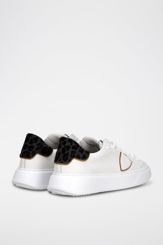 Baskets en cuir - Blanc
