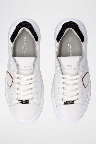 Baskets en cuir - Blanc