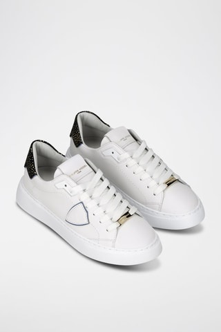 Baskets en cuir - Blanc