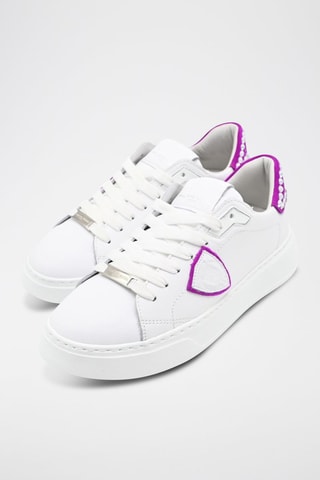 Baskets en cuir - Blanc