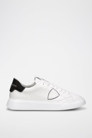 Baskets en cuir - Blanc