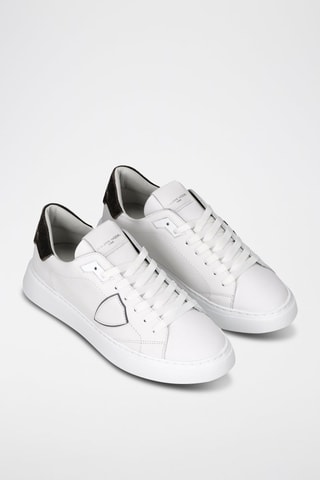 Baskets en cuir - Blanc