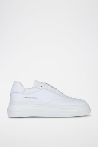 Baskets en cuir - Blanc