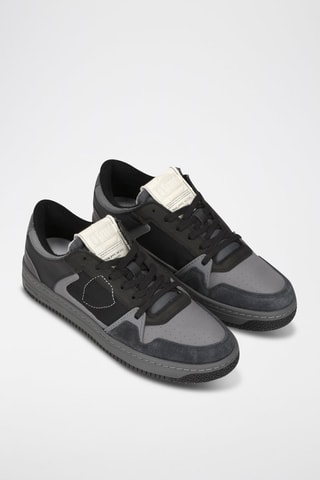 Baskets en cuir - Noir