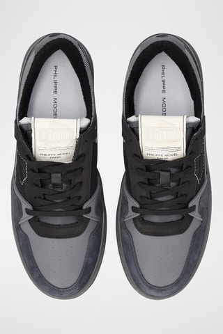 Baskets en cuir - Noir