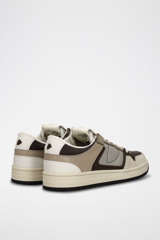 Baskets en cuir - Marron