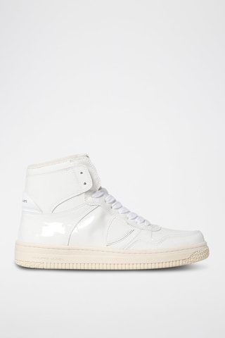 Baskets montantes - Blanc