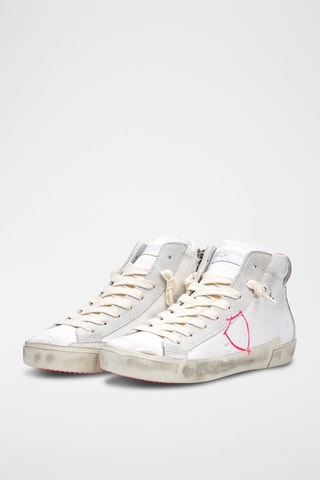 Baskets montantes - Blanc