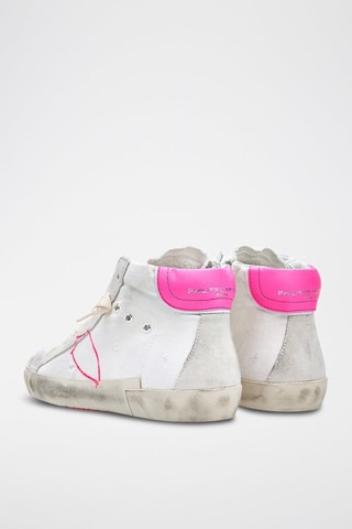 Baskets montantes - Blanc