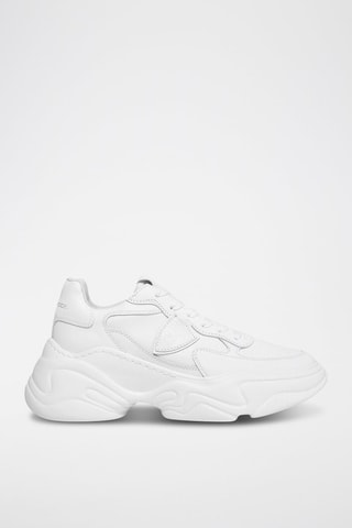 Baskets en cuir - Blanc