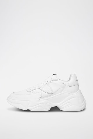Baskets en cuir - Blanc