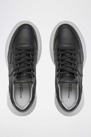 Baskets en cuir - Noir