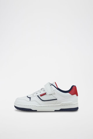 Baskets John SR - Ecru et bleu marine