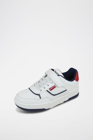 Baskets John SR - Ecru et bleu marine