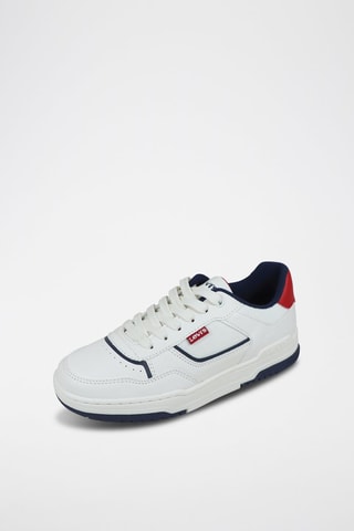 Baskets John SR - Ecru et bleu marine