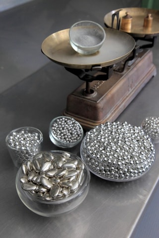 Perles chocolat - Argent - 150 g