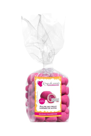 Dragée fruitée - Framboise - 220 g