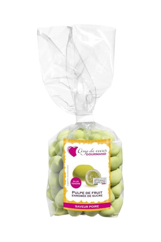 Dragées fruitées - Poire - 220 g