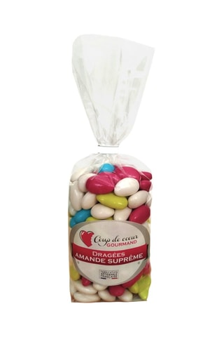 Dragées amande 40% - Multicolore - 500 g