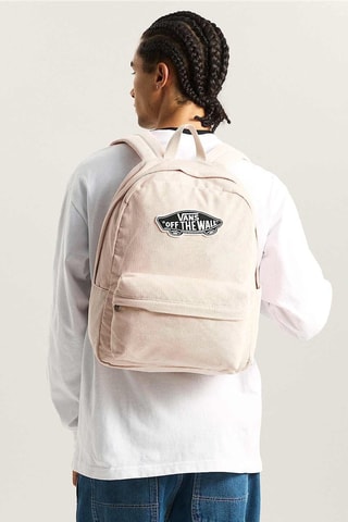 Sac à dos en velours Old Skool Classic - Rose poudré - Vans