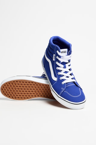 Baskets Filmore Hi - Bleu roi et blanc