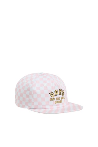 Casquette - Rose poudré et blanc