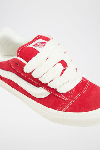Baskets en nubuck Knu Skool - Rouge