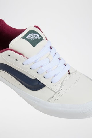 Baskets en cuir Knu Skool - Blanc - Vans