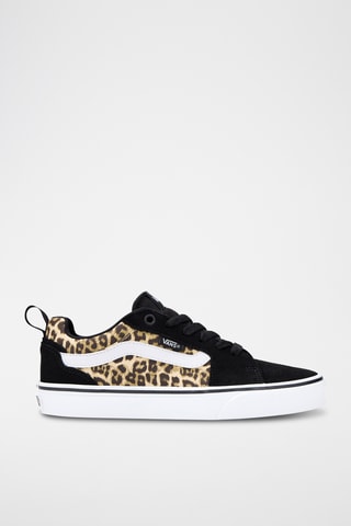 Baskets en nubuck Filmore - Noir et beige