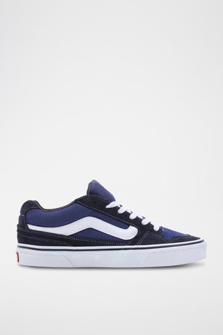 Baskets en cuir Caldrone - Bleu