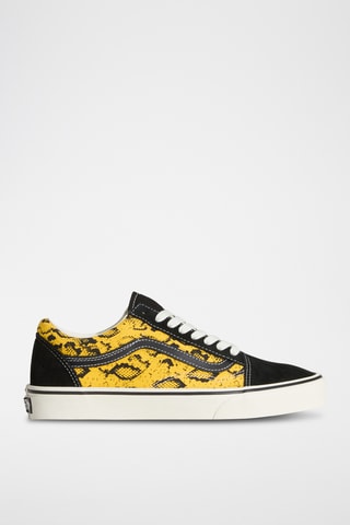 Baskets en cuir Old Skool - Noir