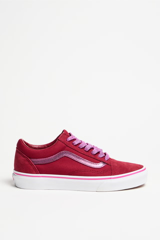 Baskets en nubuck Old Skool - Bordeaux
