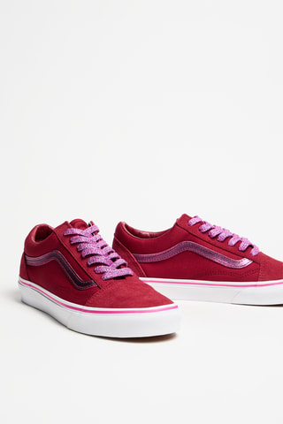 Baskets en nubuck Old Skool - Bordeaux