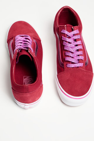 Baskets en nubuck Old Skool - Bordeaux