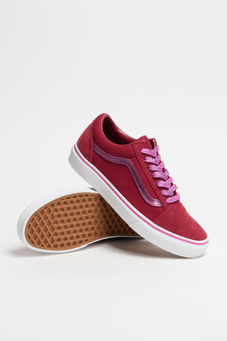 Baskets en nubuck Old Skool - Bordeaux