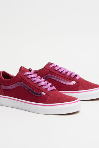 Baskets en nubuck Old Skool - Bordeaux