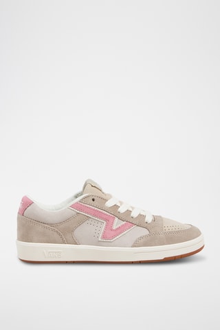 Baskets en nubuck Lowland CC - Rose