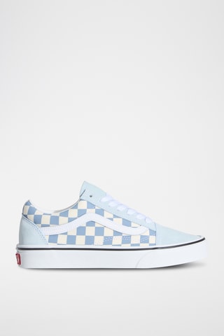 Baskets en cuir Old Skool - Bleu clair