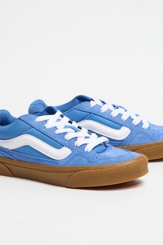 Baskets en nubuck Caldrone - Bleu cobalt