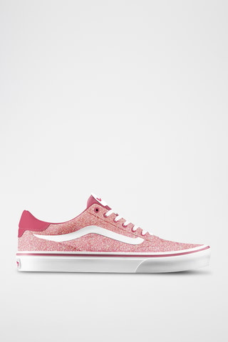Baskets en nubuck Brooklyn LS - Rose