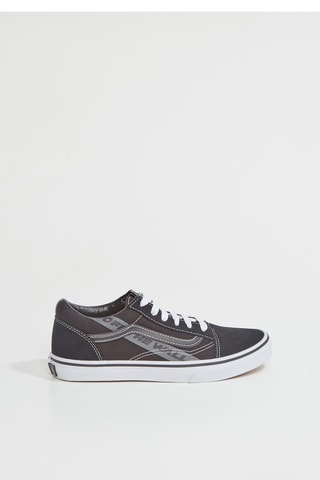 Baskets en cuir JN Old Skool - Noir - Vans