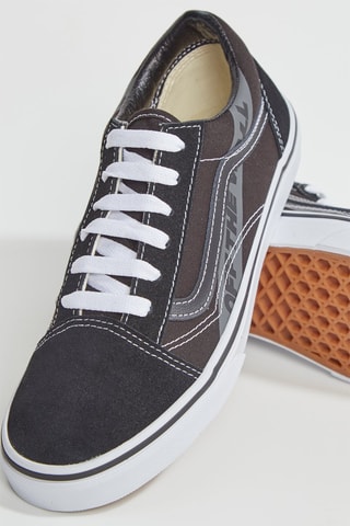 Baskets en cuir JN Old Skool - Noir - Vans