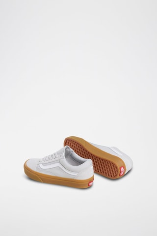 Baskets en cuir Old skool - Gris clair - Vans