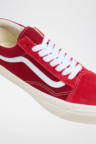 Baskets en nubuck LX Old Skool - Rouge - Vans